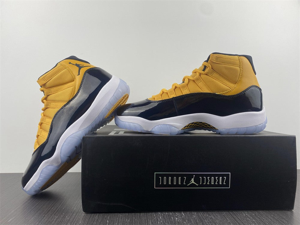 Air Jordan 11 Retro ¨Black Yellow¨