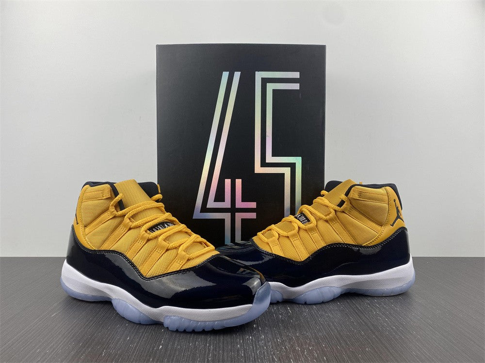 Air Jordan 11 Retro ¨Black Yellow¨