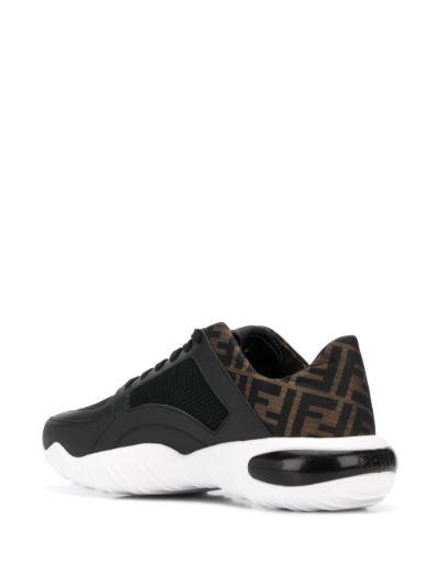 Fendi jacquard FF motif running sneakers